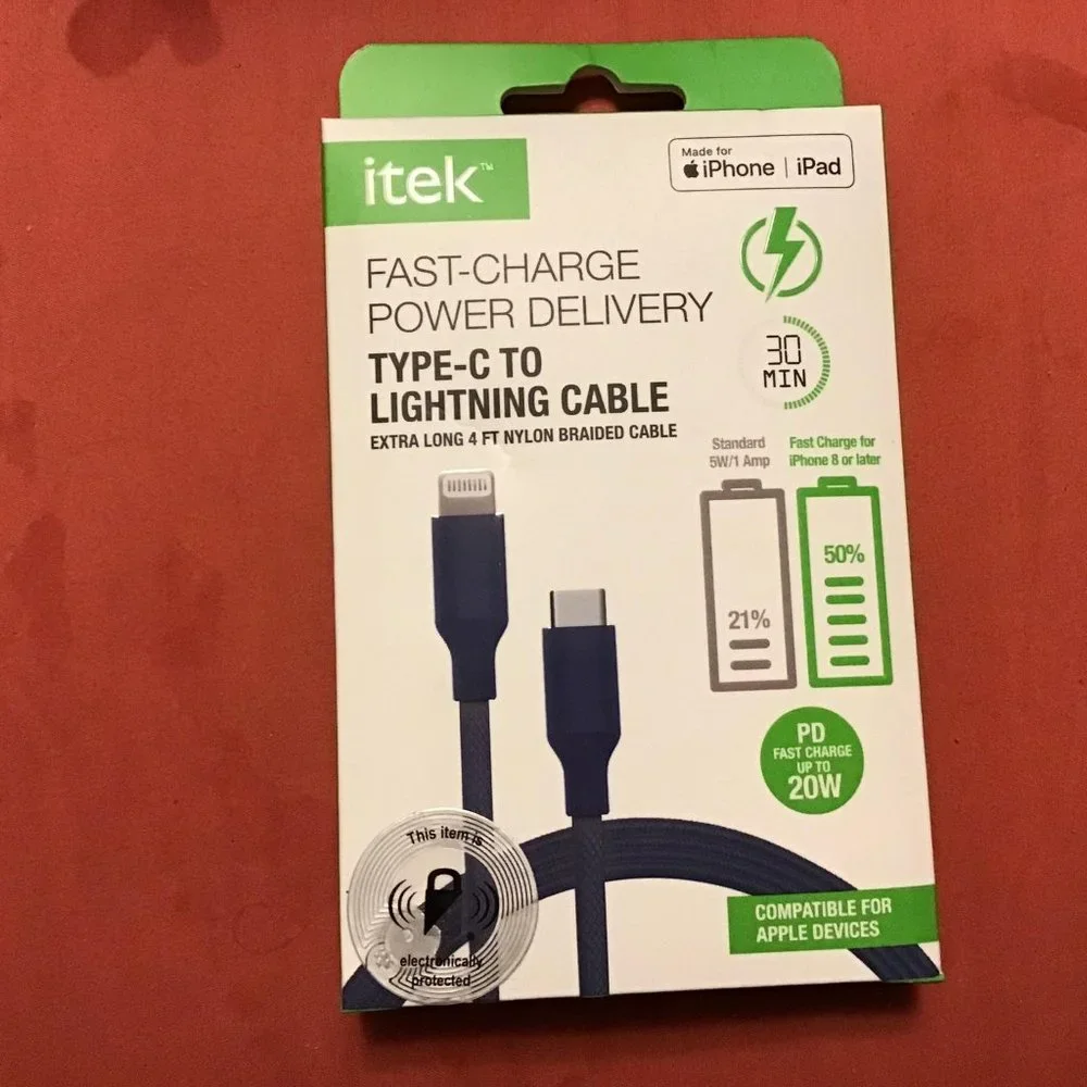 ITEK Lighting Cable to Type-C Cord